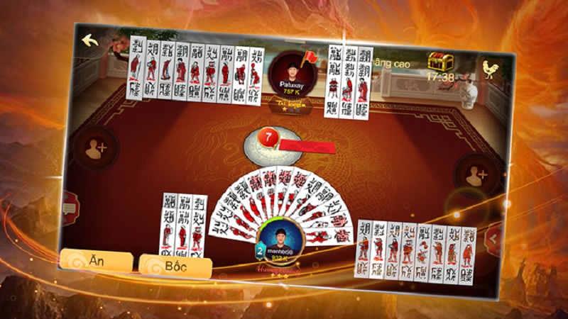Thứ tự bài trong Chắn M8Win