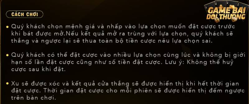 Hướng dẫn cách chơi Xóc đĩa livestream Go88