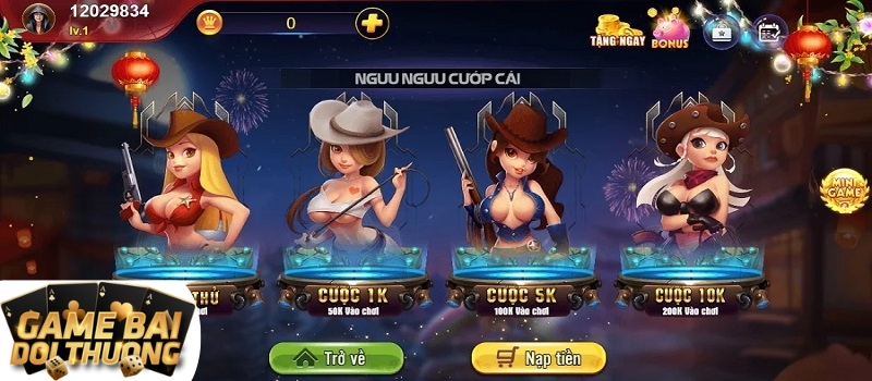 Cách tính điểm bài Ngưu Ngưu Cướp Cái