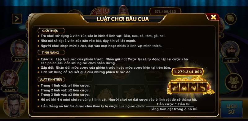 Luật chơi lắc xí ngầu hấp dẫn